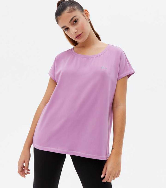 Pink sporty t-shirt